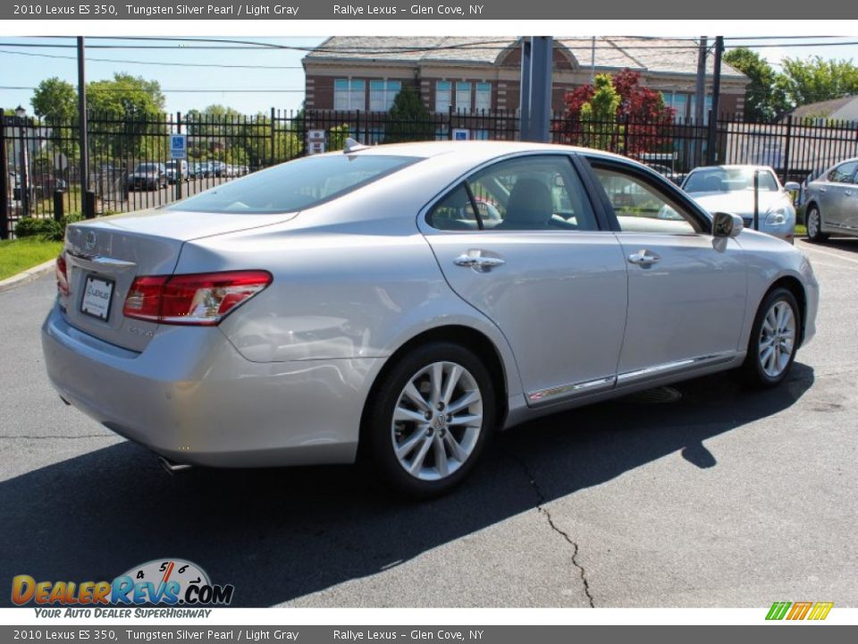 2010 Lexus ES 350 Tungsten Silver Pearl / Light Gray Photo #7
