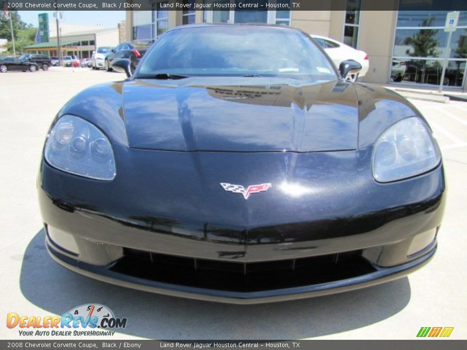 2008 Chevrolet Corvette Coupe Black / Ebony Photo #6