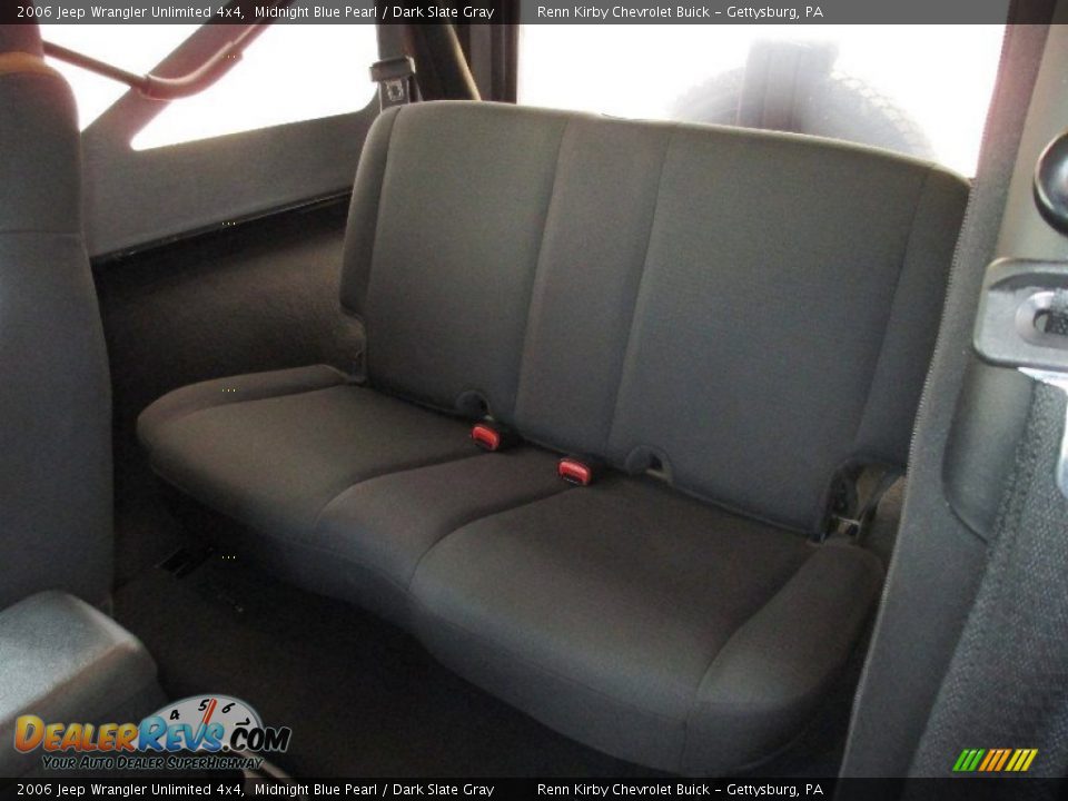 2006 Jeep Wrangler Unlimited 4x4 Midnight Blue Pearl / Dark Slate Gray Photo #20