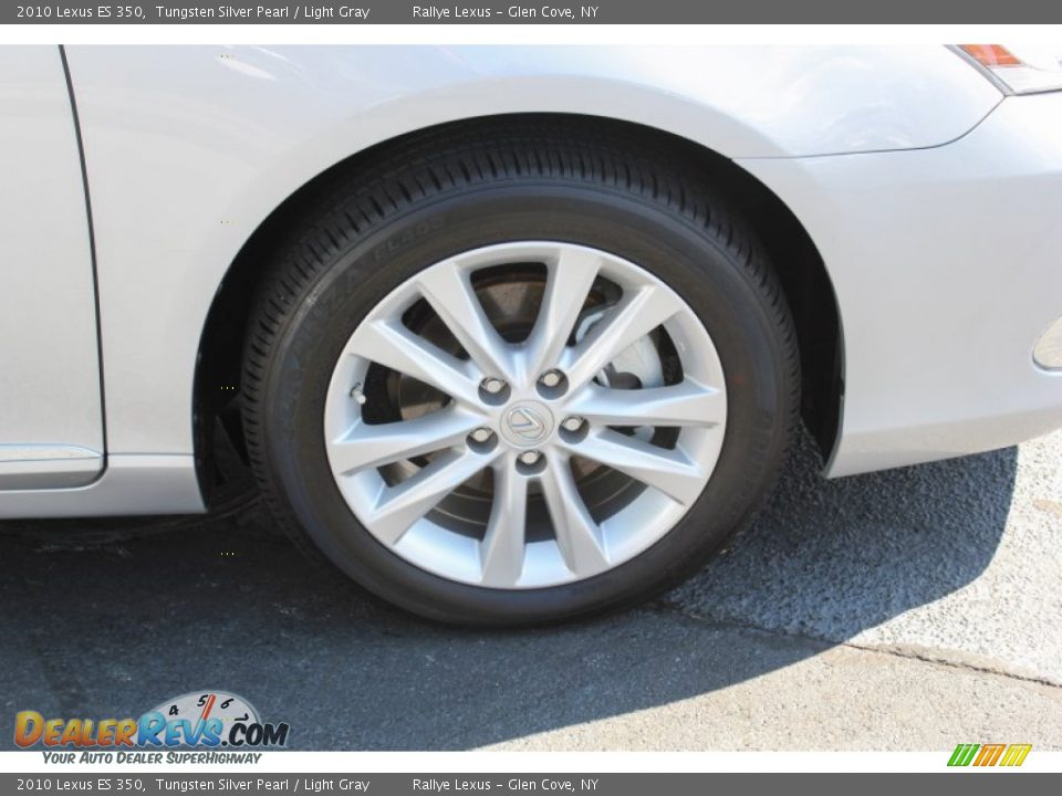 2010 Lexus ES 350 Tungsten Silver Pearl / Light Gray Photo #8