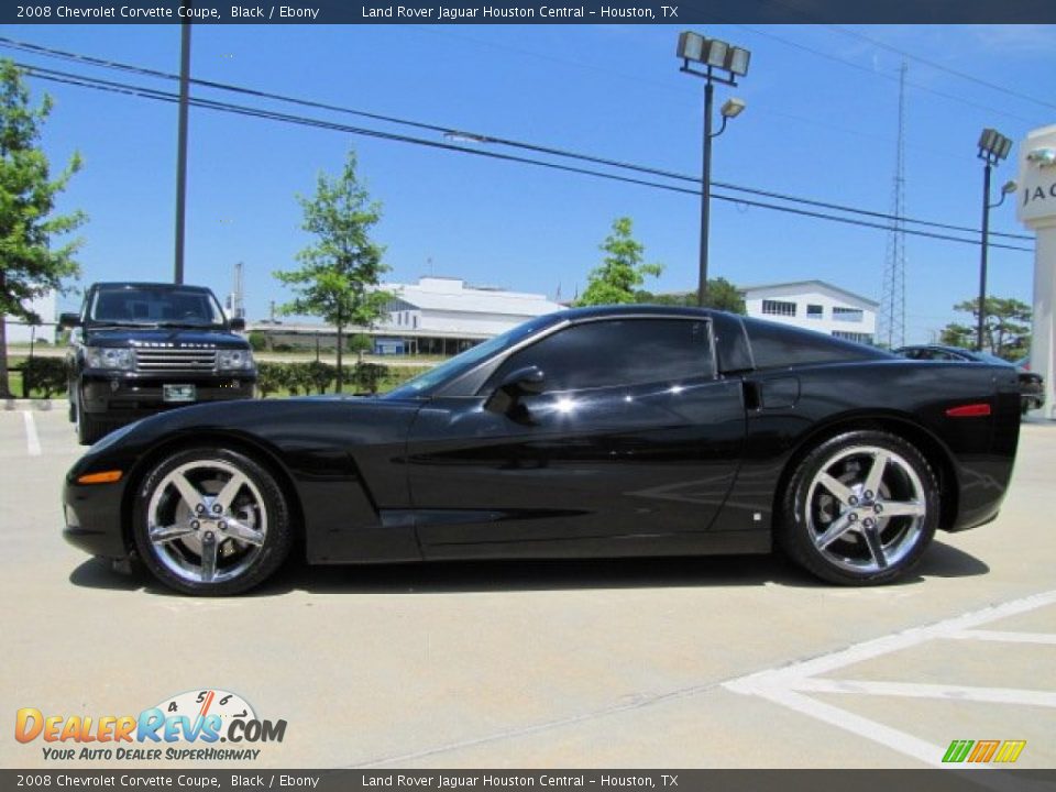 Black 2008 Chevrolet Corvette Coupe Photo #7