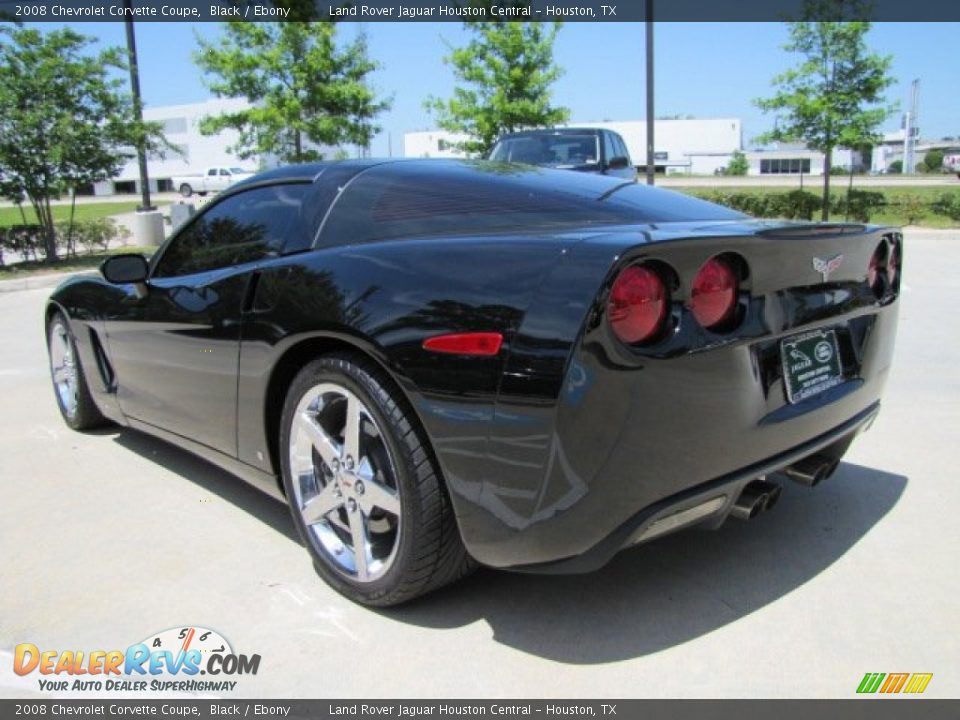 2008 Chevrolet Corvette Coupe Black / Ebony Photo #8