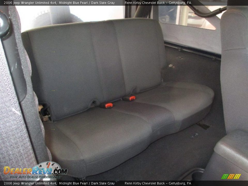 2006 Jeep Wrangler Unlimited 4x4 Midnight Blue Pearl / Dark Slate Gray Photo #22