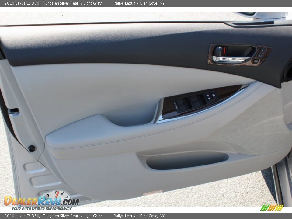 2010 Lexus ES 350 Tungsten Silver Pearl / Light Gray Photo #11