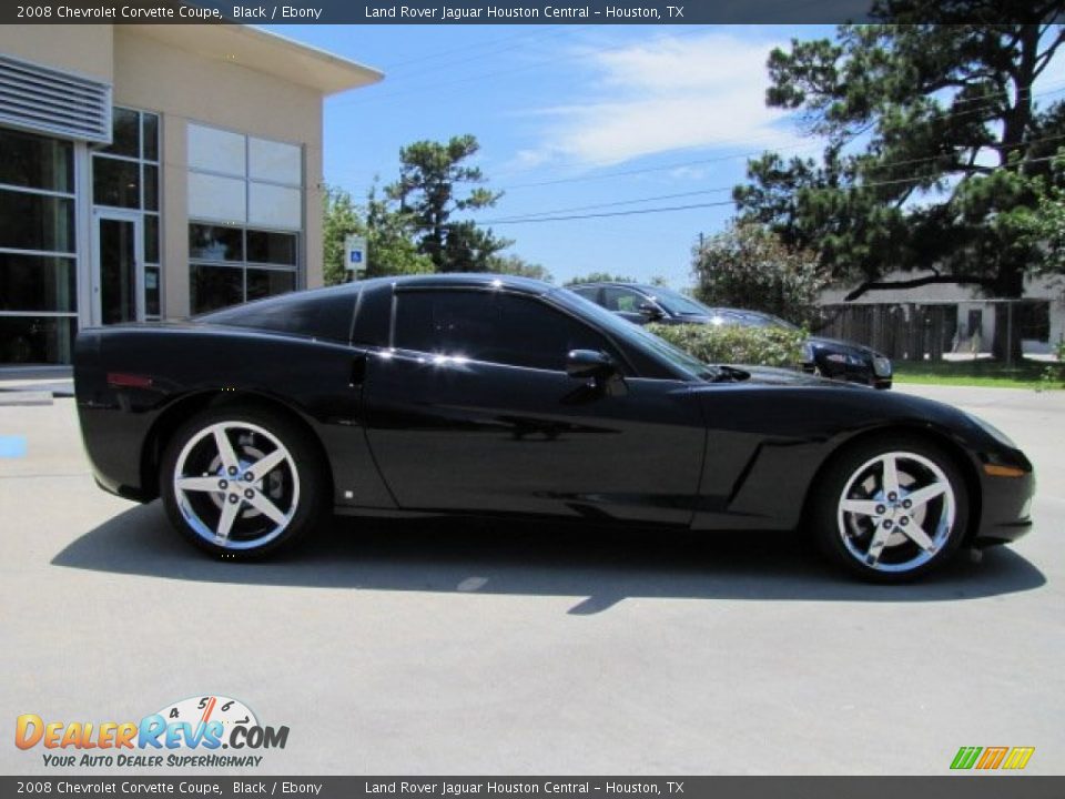2008 Chevrolet Corvette Coupe Black / Ebony Photo #11