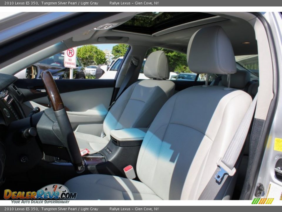 2010 Lexus ES 350 Tungsten Silver Pearl / Light Gray Photo #12