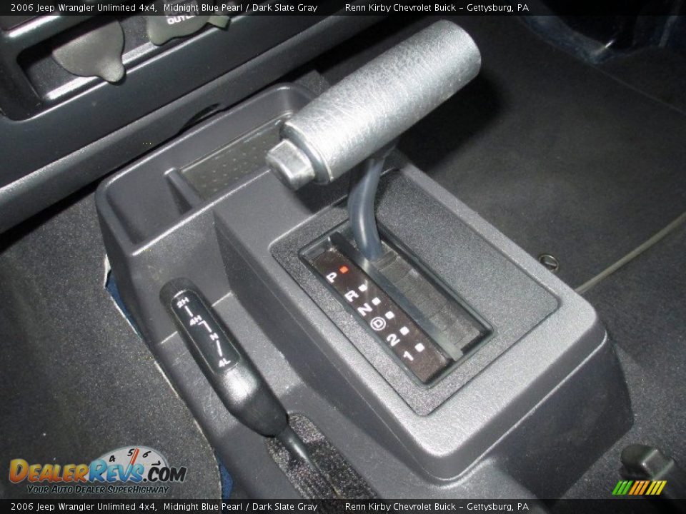 2006 Jeep Wrangler Unlimited 4x4 Midnight Blue Pearl / Dark Slate Gray Photo #24