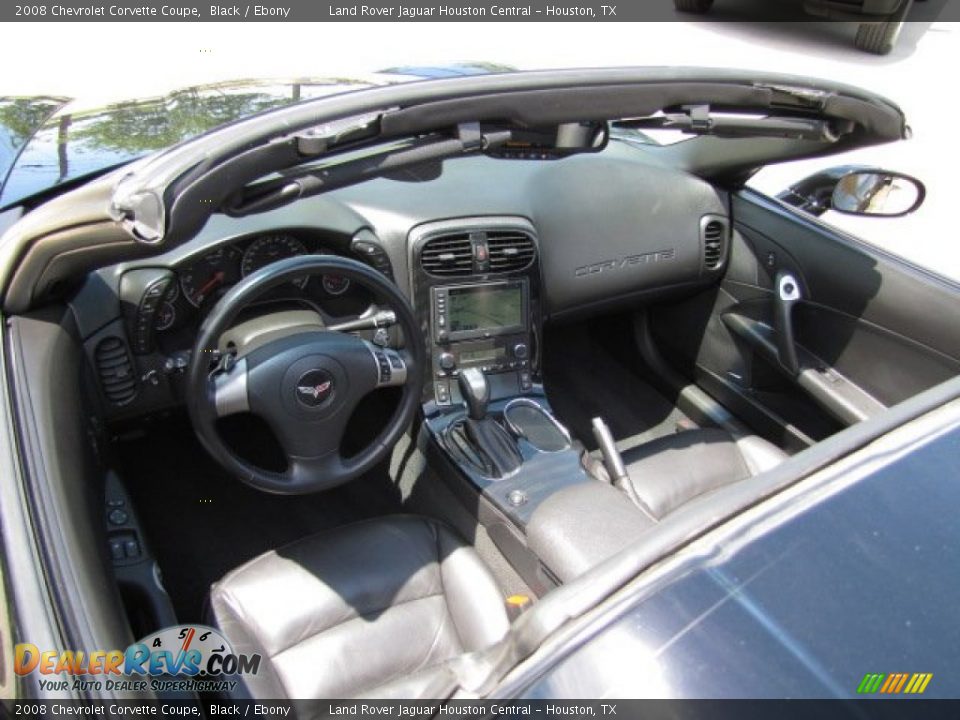 2008 Chevrolet Corvette Coupe Black / Ebony Photo #12