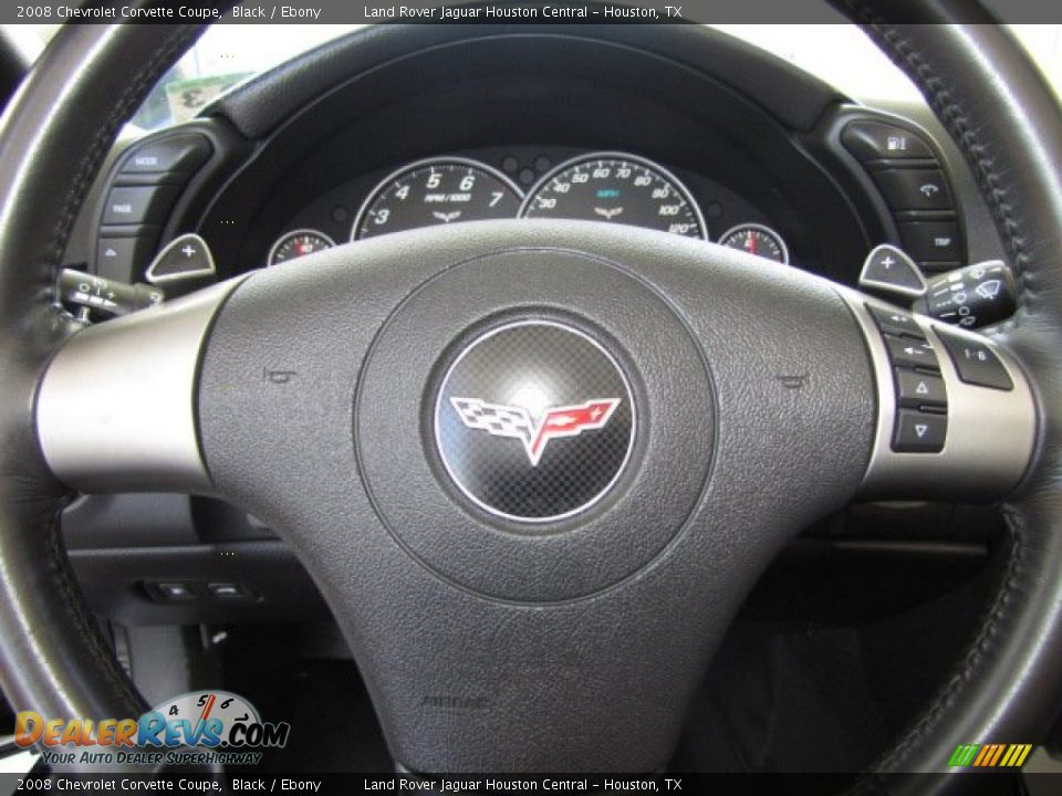 2008 Chevrolet Corvette Coupe Black / Ebony Photo #13