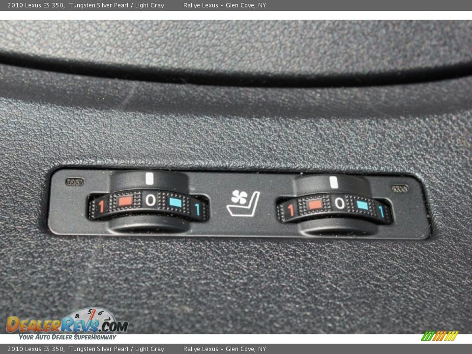 2010 Lexus ES 350 Tungsten Silver Pearl / Light Gray Photo #13