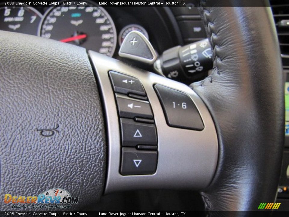 2008 Chevrolet Corvette Coupe Black / Ebony Photo #14