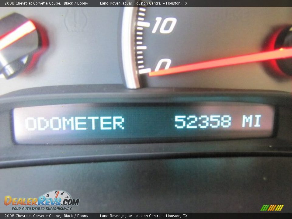 2008 Chevrolet Corvette Coupe Black / Ebony Photo #16