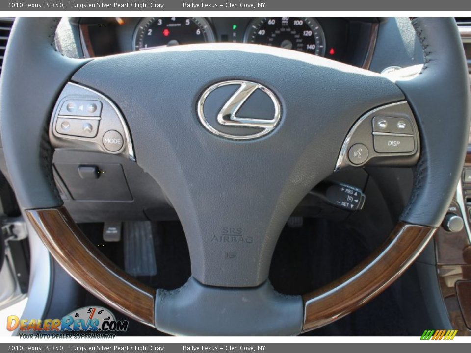 2010 Lexus ES 350 Tungsten Silver Pearl / Light Gray Photo #17