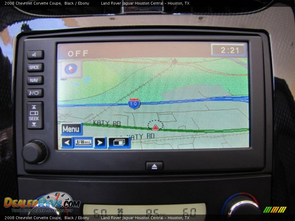 Navigation of 2008 Chevrolet Corvette Coupe Photo #18