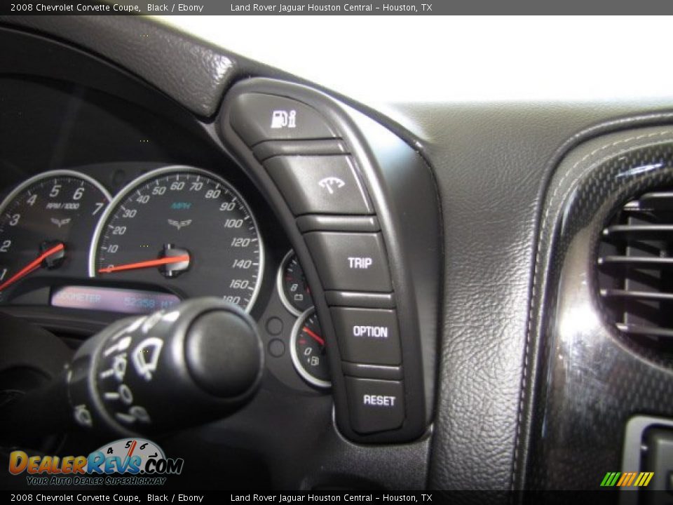 2008 Chevrolet Corvette Coupe Black / Ebony Photo #20