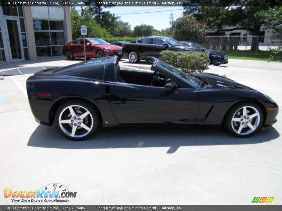 2008 Chevrolet Corvette Coupe Black / Ebony Photo #24