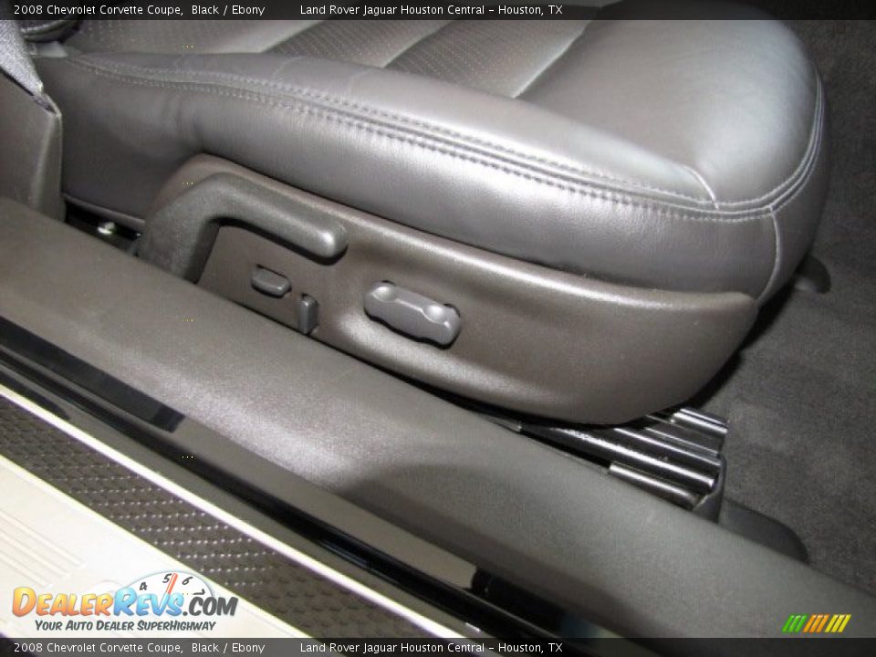 2008 Chevrolet Corvette Coupe Black / Ebony Photo #26