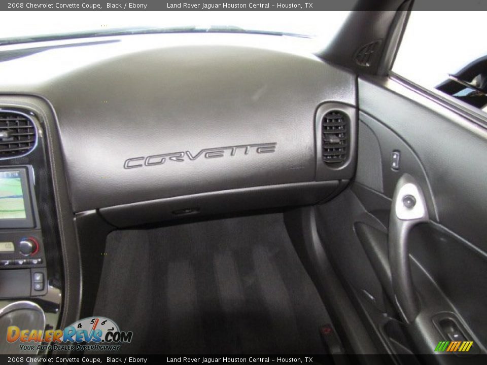 2008 Chevrolet Corvette Coupe Black / Ebony Photo #27