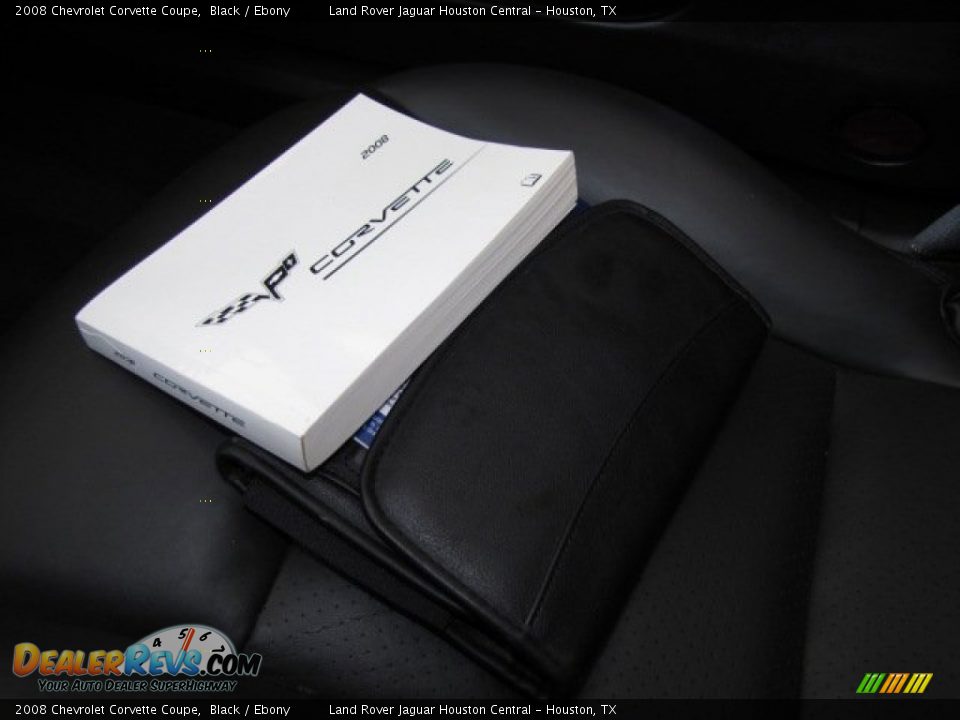 2008 Chevrolet Corvette Coupe Black / Ebony Photo #31