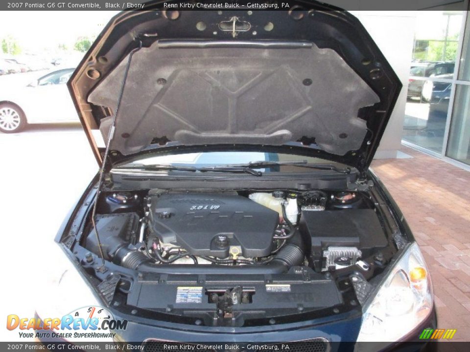 2007 Pontiac G6 GT Convertible Black / Ebony Photo #24