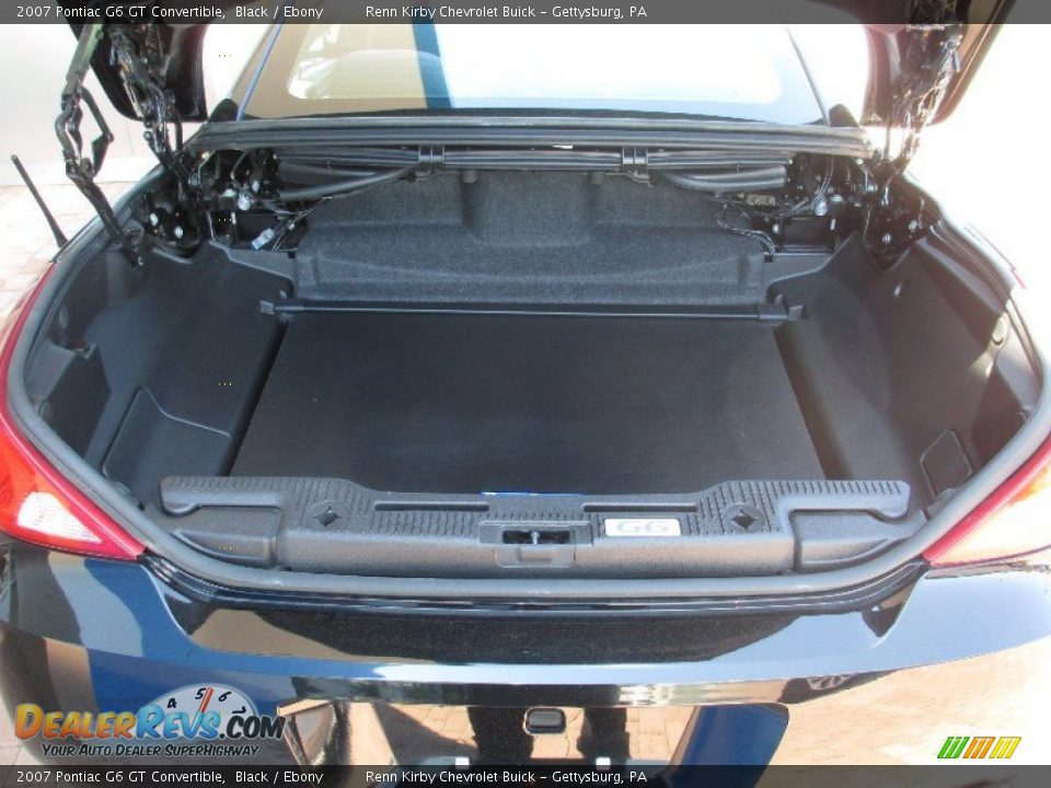 2007 Pontiac G6 GT Convertible Black / Ebony Photo #28