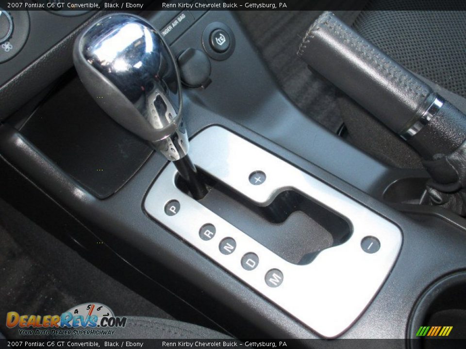 2007 Pontiac G6 GT Convertible Black / Ebony Photo #31