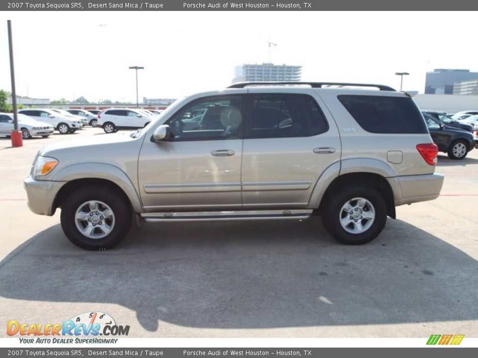 2007 Toyota Sequoia SR5 Desert Sand Mica / Taupe Photo #4