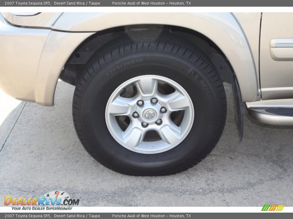 2007 Toyota Sequoia SR5 Desert Sand Mica / Taupe Photo #5
