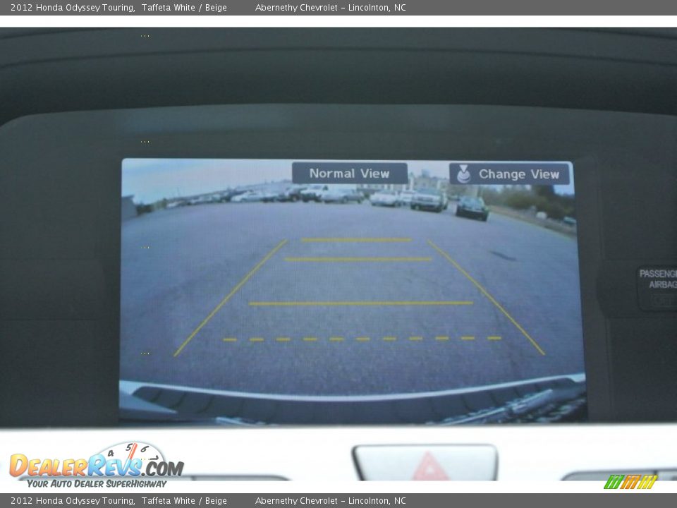 2012 Honda Odyssey Touring Taffeta White / Beige Photo #15