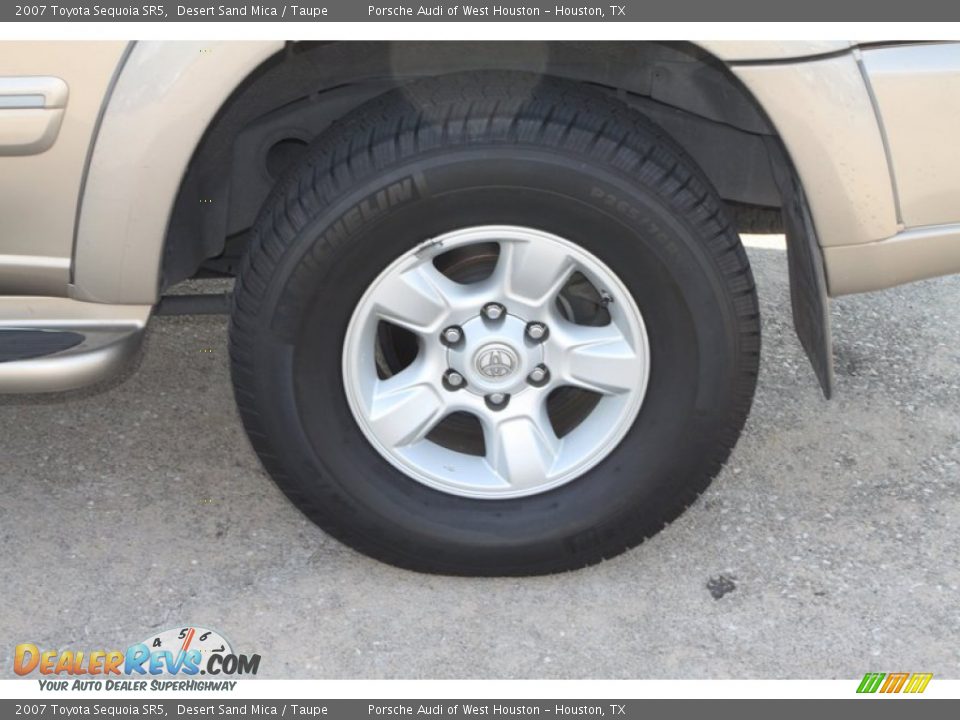 2007 Toyota Sequoia SR5 Desert Sand Mica / Taupe Photo #6