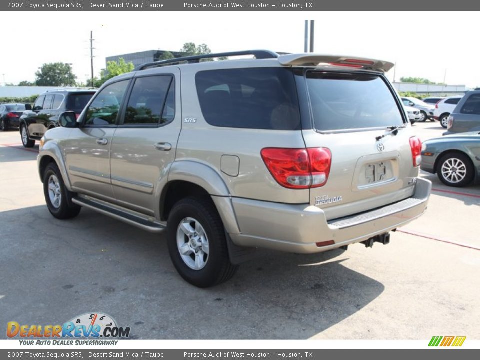 2007 Toyota Sequoia SR5 Desert Sand Mica / Taupe Photo #7