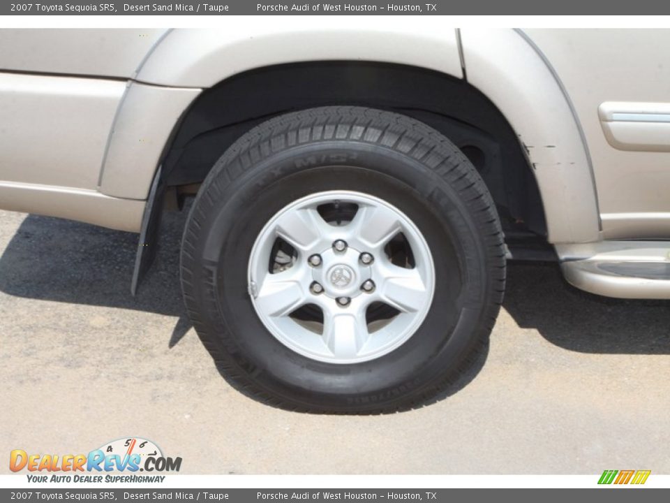2007 Toyota Sequoia SR5 Desert Sand Mica / Taupe Photo #11