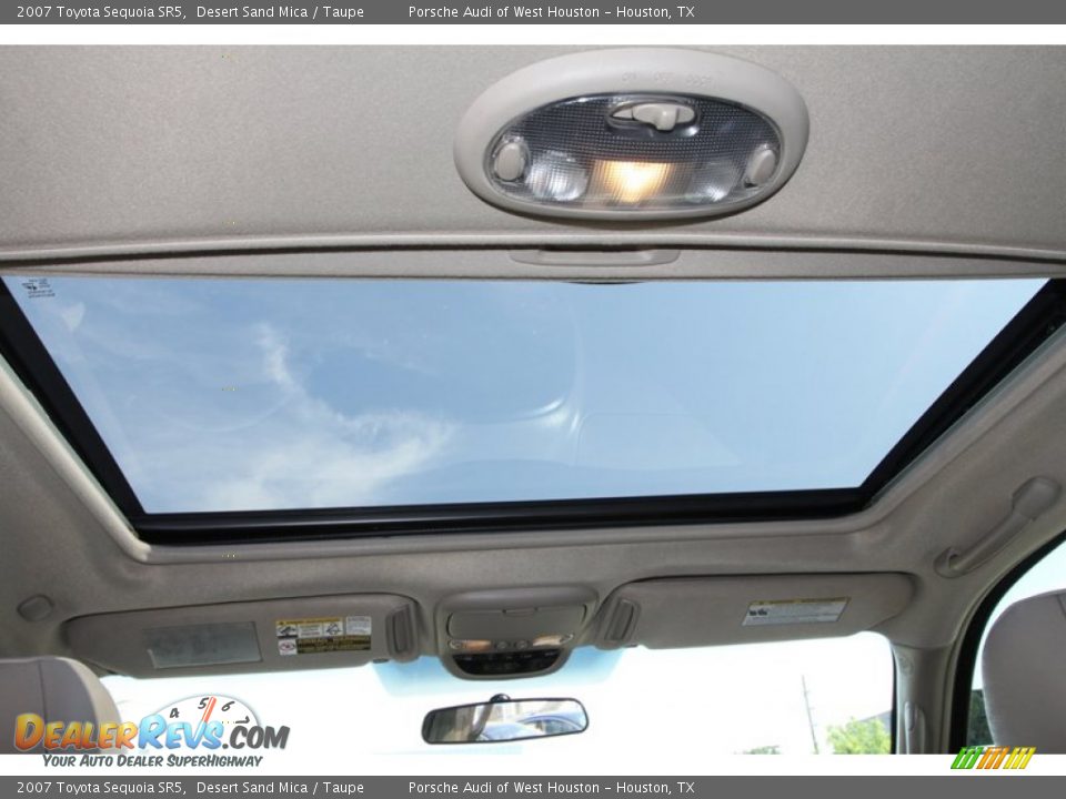 2007 Toyota Sequoia SR5 Desert Sand Mica / Taupe Photo #23