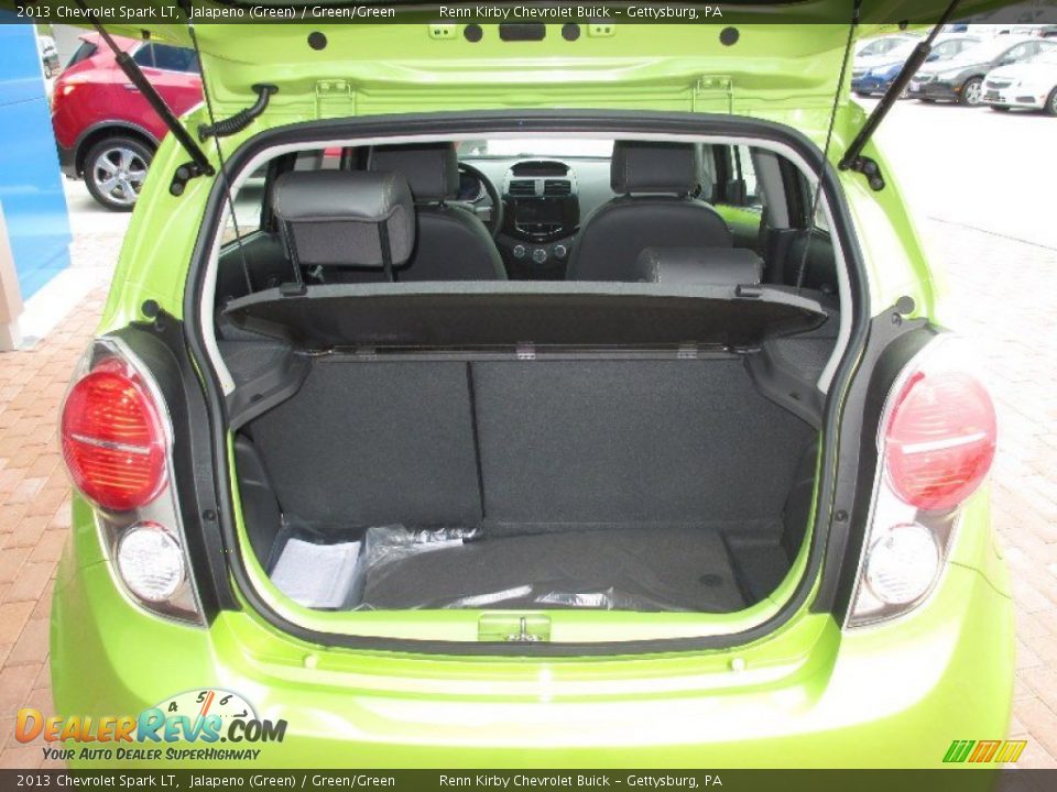 2013 Chevrolet Spark LT Jalapeno (Green) / Green/Green Photo #20