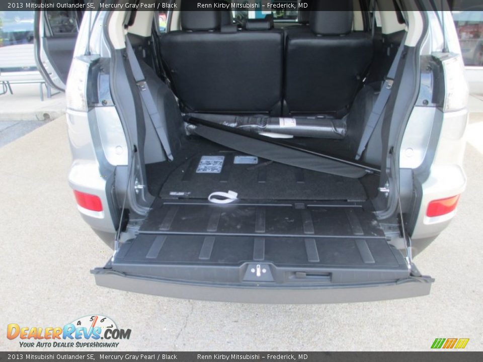 2013 Mitsubishi Outlander SE Mercury Gray Pearl / Black Photo #21
