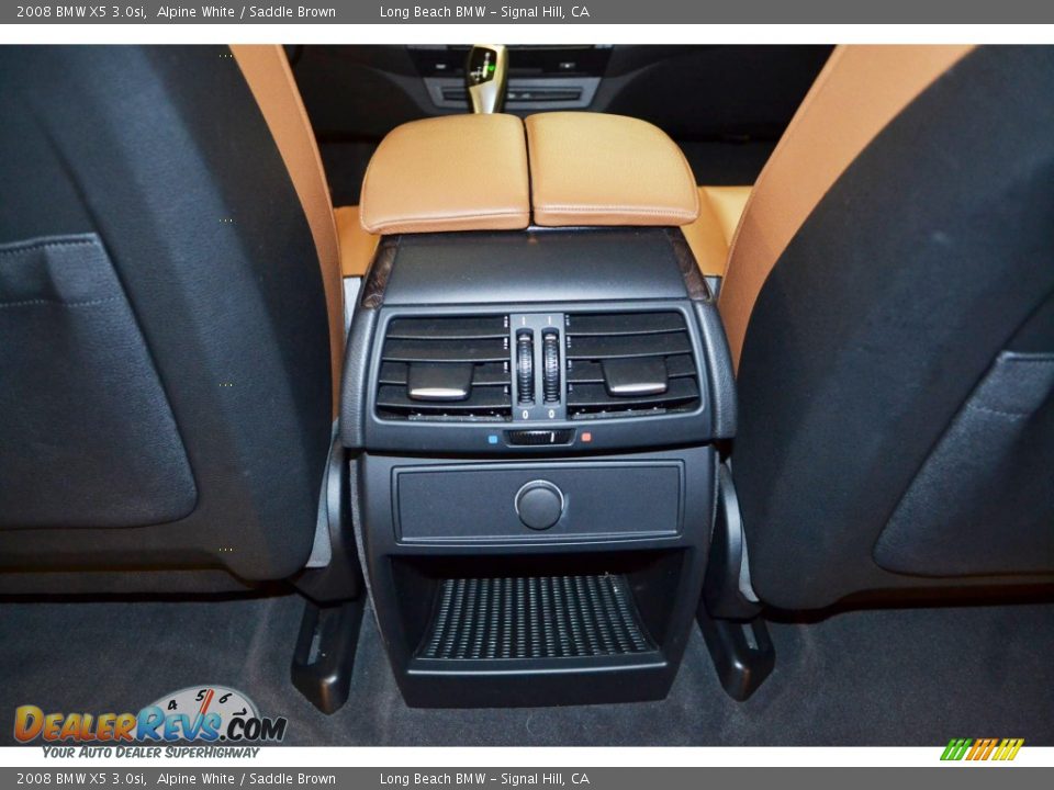 2008 BMW X5 3.0si Alpine White / Saddle Brown Photo #18