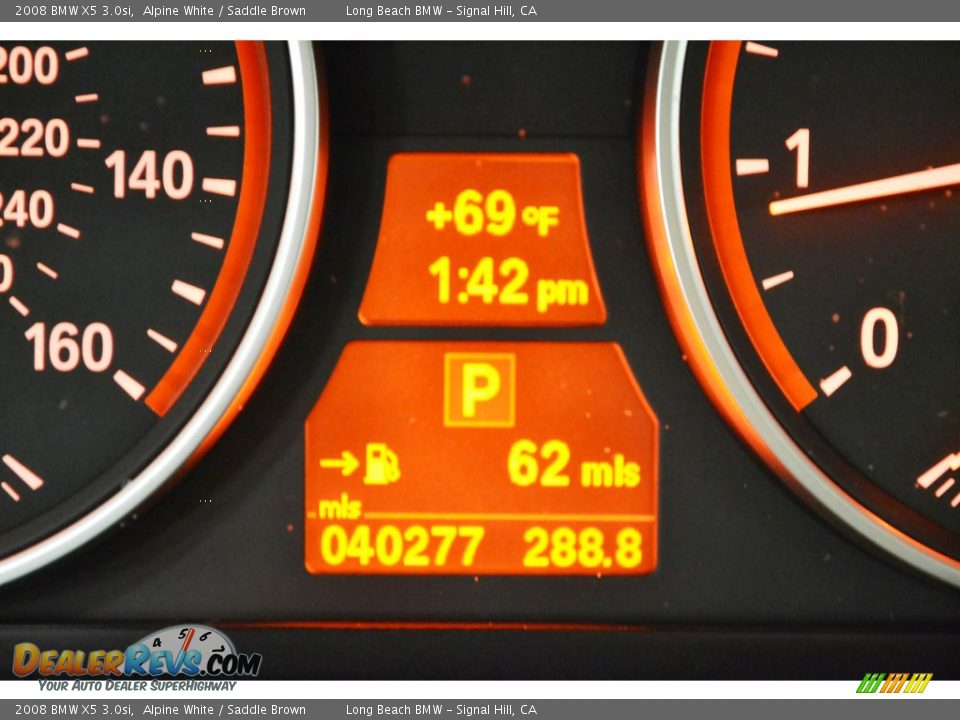 2008 BMW X5 3.0si Alpine White / Saddle Brown Photo #19