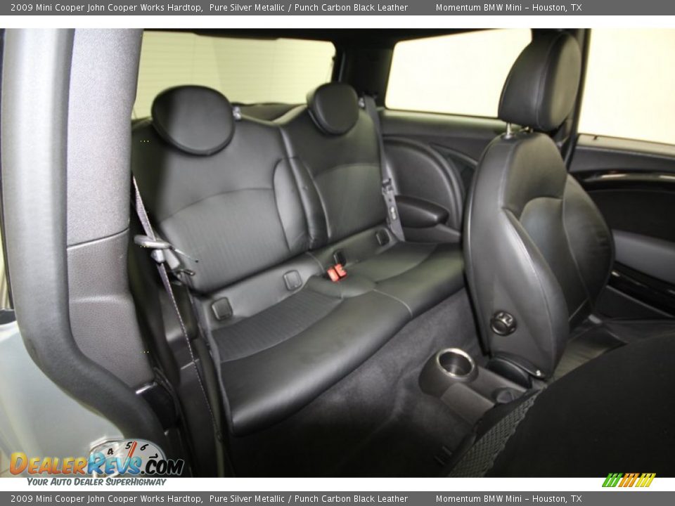 Rear Seat of 2009 Mini Cooper John Cooper Works Hardtop Photo #30