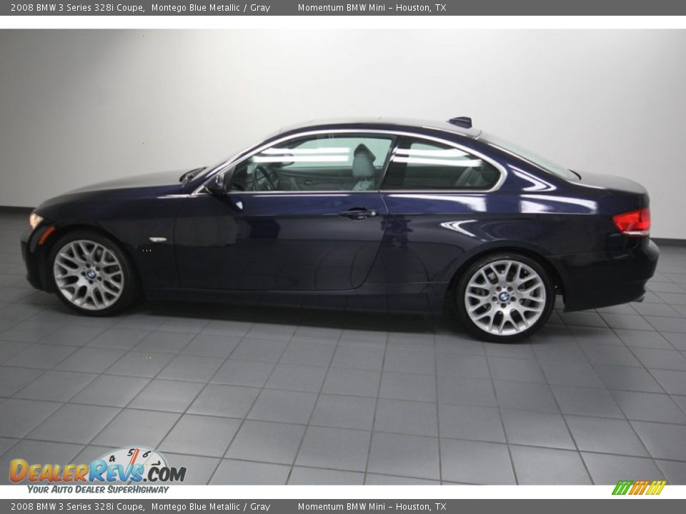 Montego Blue Metallic 2008 BMW 3 Series 328i Coupe Photo #2
