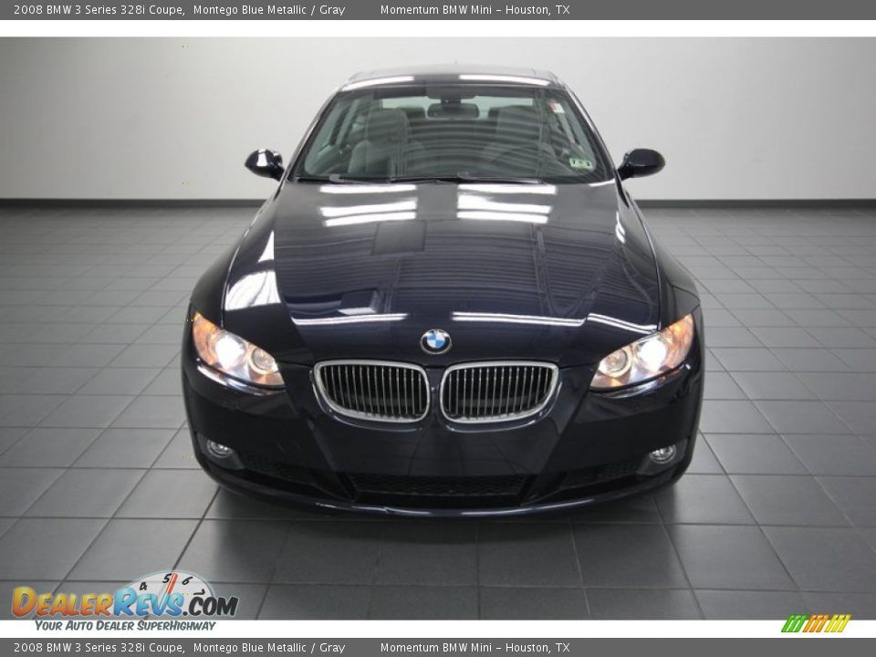 2008 BMW 3 Series 328i Coupe Montego Blue Metallic / Gray Photo #6
