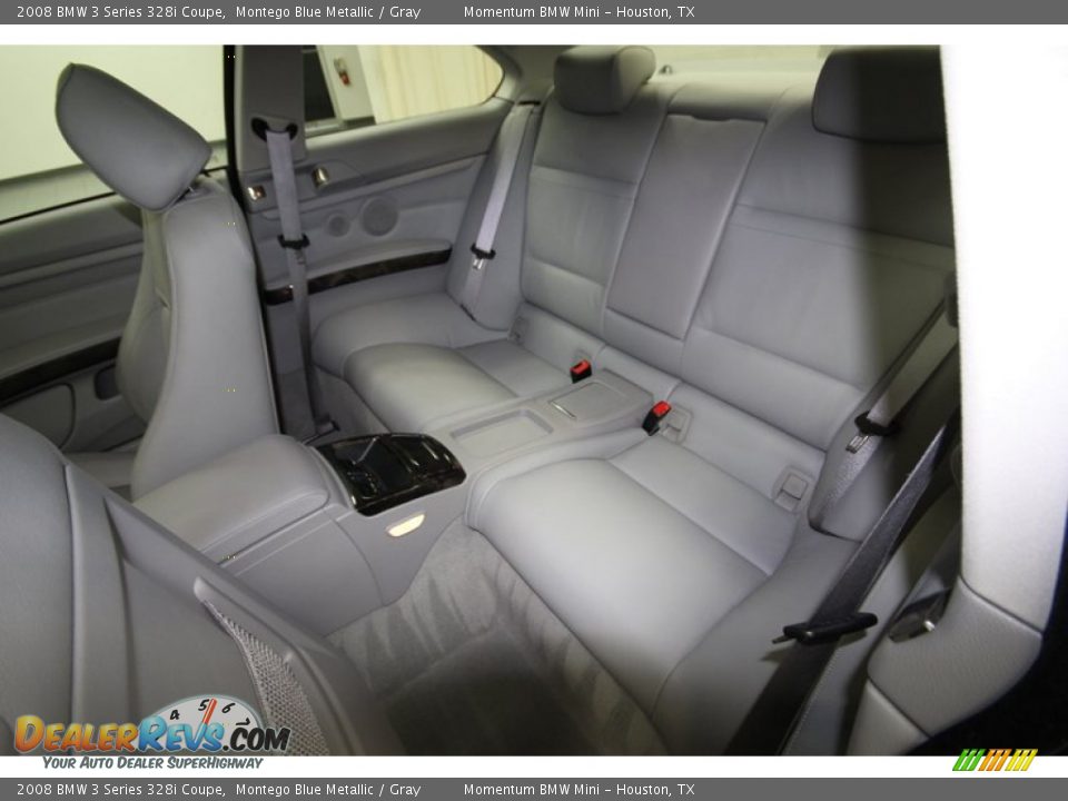 Rear Seat of 2008 BMW 3 Series 328i Coupe Photo #12