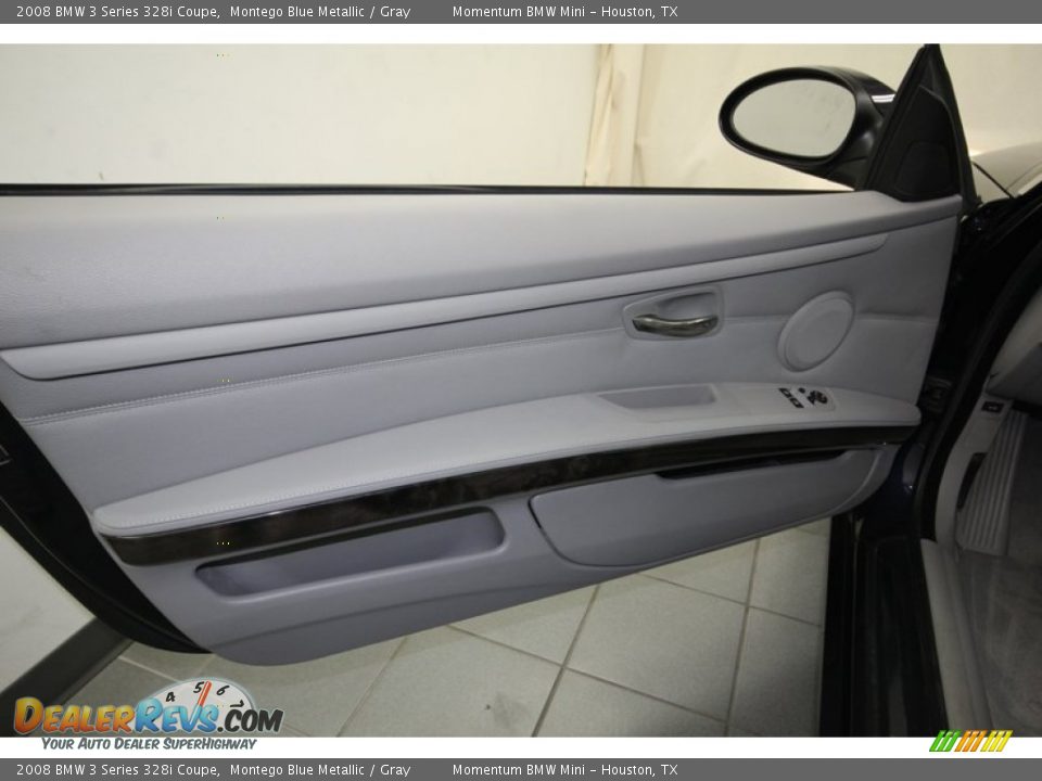 2008 BMW 3 Series 328i Coupe Montego Blue Metallic / Gray Photo #13
