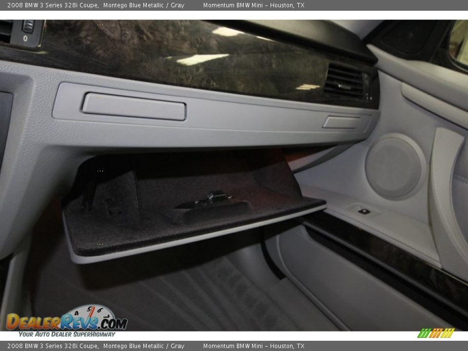 2008 BMW 3 Series 328i Coupe Montego Blue Metallic / Gray Photo #16
