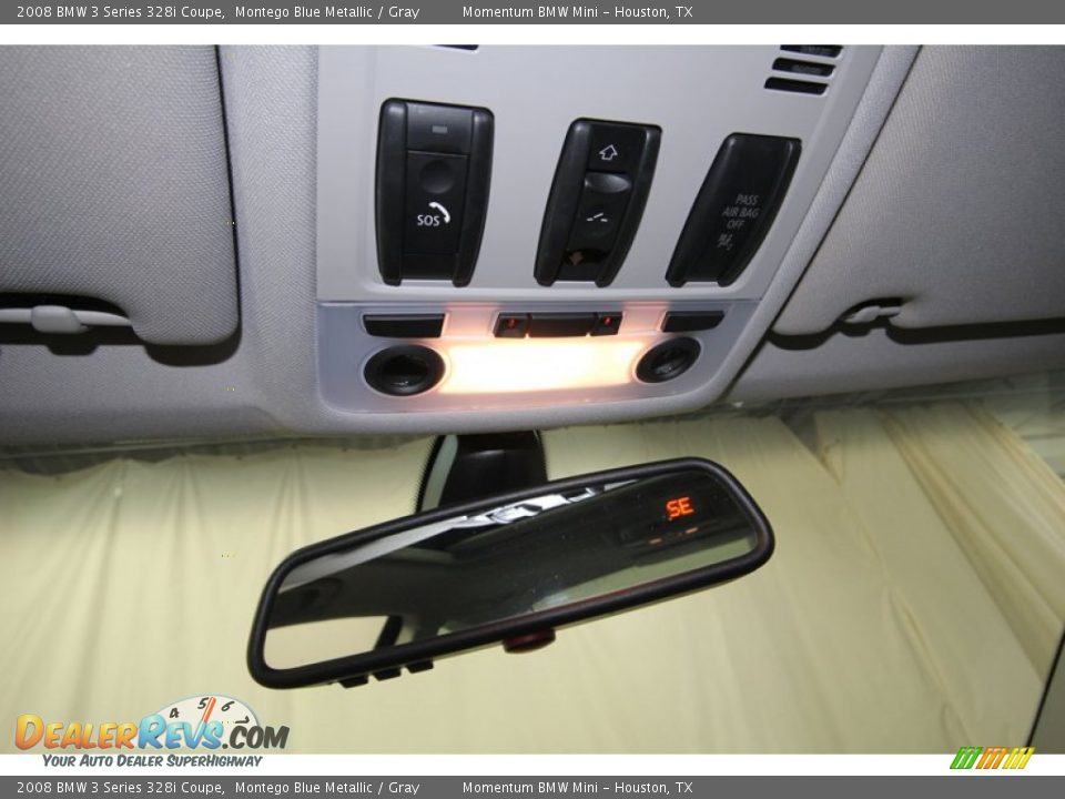2008 BMW 3 Series 328i Coupe Montego Blue Metallic / Gray Photo #17