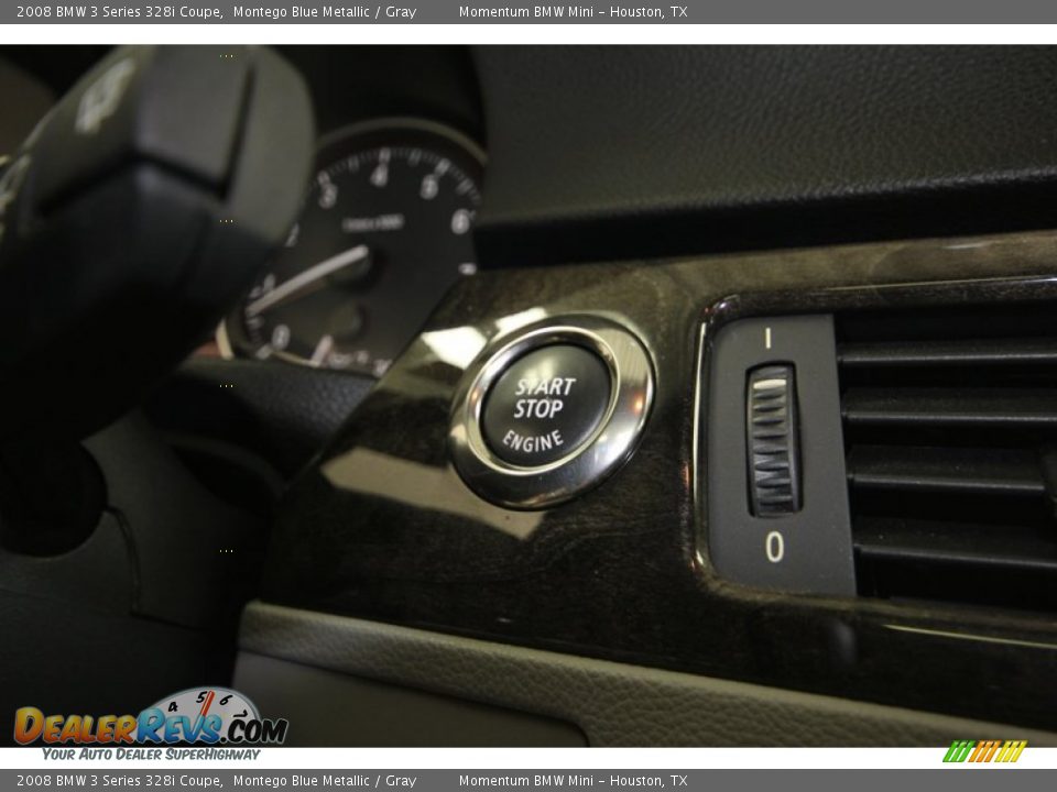 2008 BMW 3 Series 328i Coupe Montego Blue Metallic / Gray Photo #21