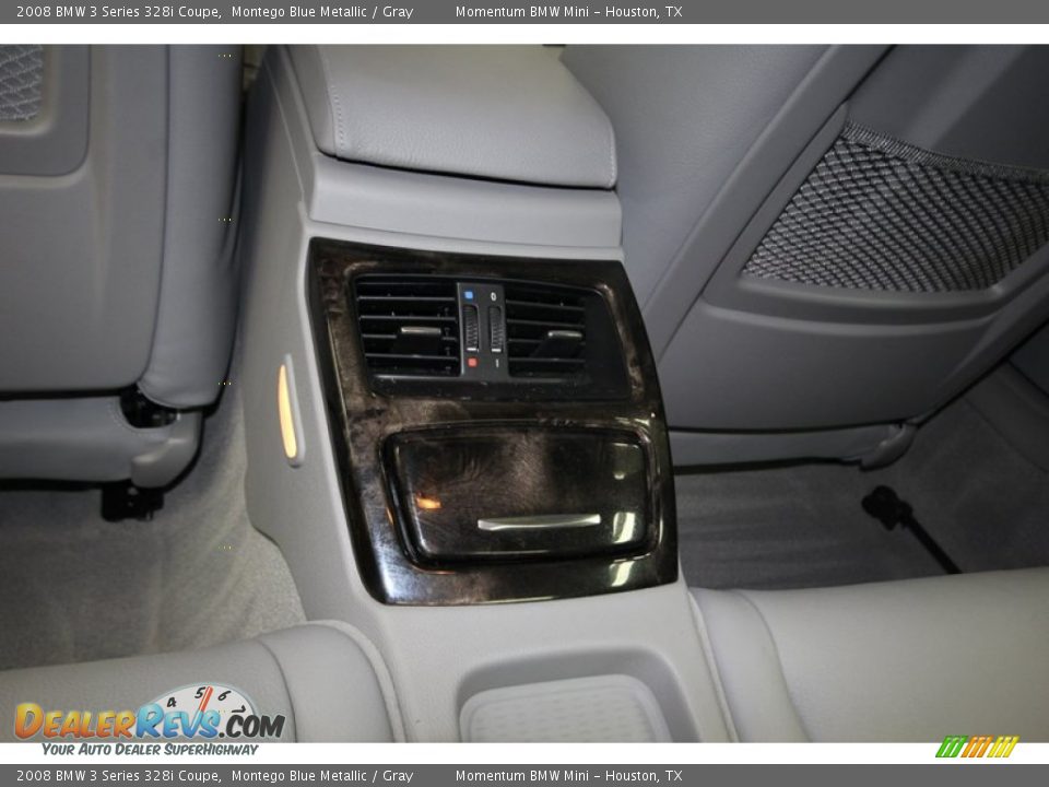2008 BMW 3 Series 328i Coupe Montego Blue Metallic / Gray Photo #25