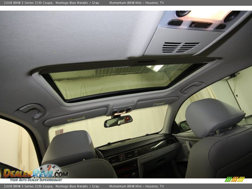 2008 BMW 3 Series 328i Coupe Montego Blue Metallic / Gray Photo #26