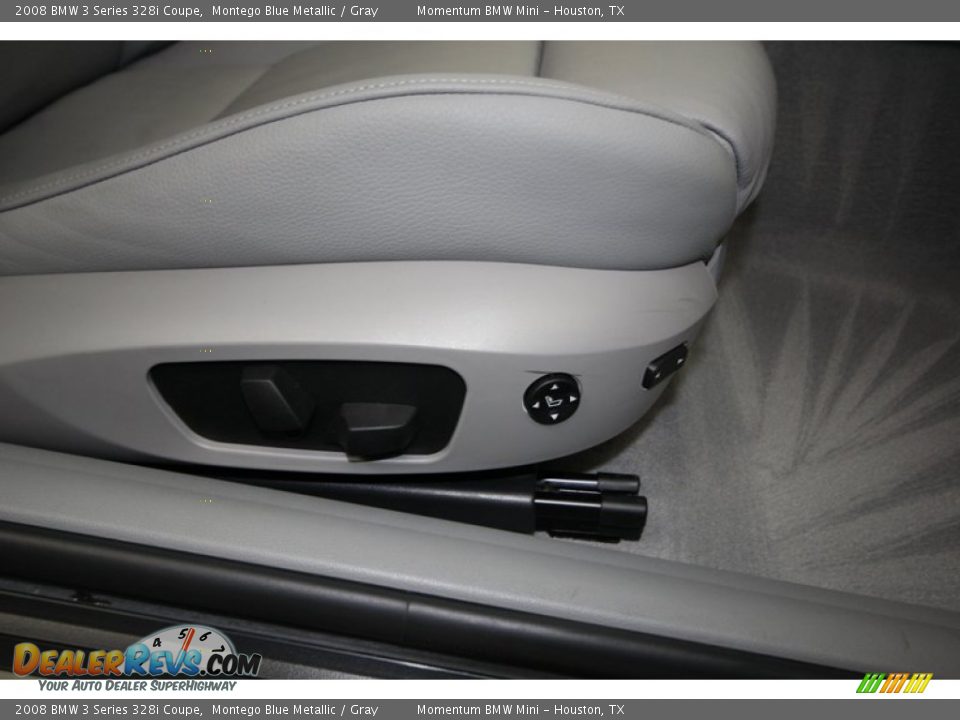 2008 BMW 3 Series 328i Coupe Montego Blue Metallic / Gray Photo #30