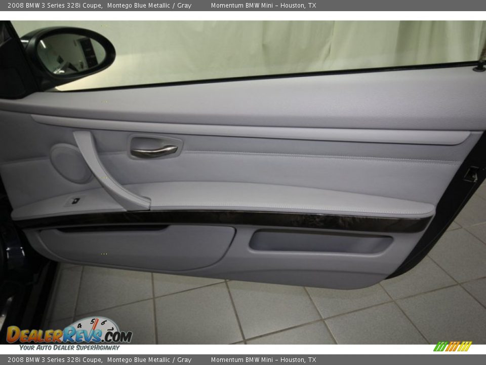 2008 BMW 3 Series 328i Coupe Montego Blue Metallic / Gray Photo #31