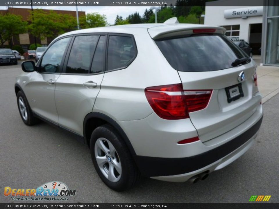 Mineral Silver Metallic 2012 BMW X3 xDrive 28i Photo #3